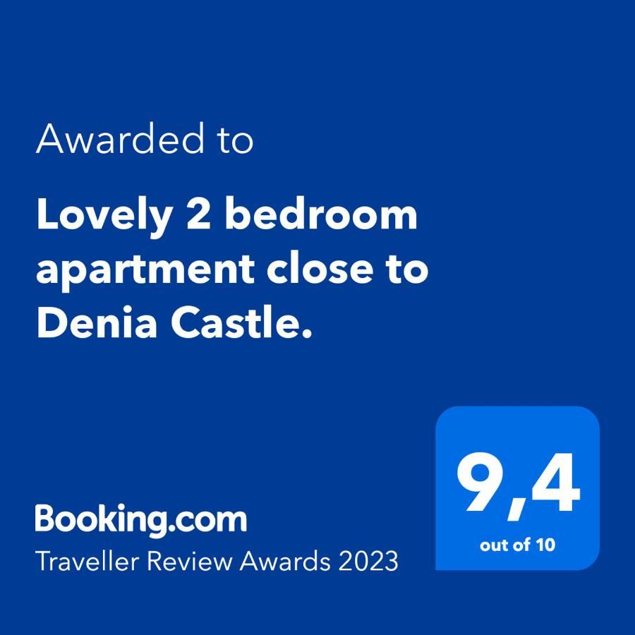 Lovely 2 Bedroom Apartment Close To Denia Castle. Dış mekan fotoğraf